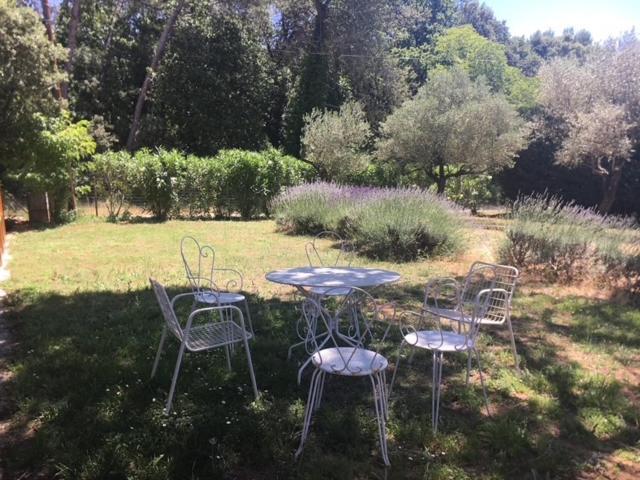 Le Mas Du Cypres, 12 Pers Et Piscine Aigaliers Exterior foto